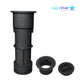 AquaStar Umbrella Stand US102 with Sleeve and Center Cap, 7.5" black, ideal for pools, volleyball poles, and tiki torches. | SOS Pool