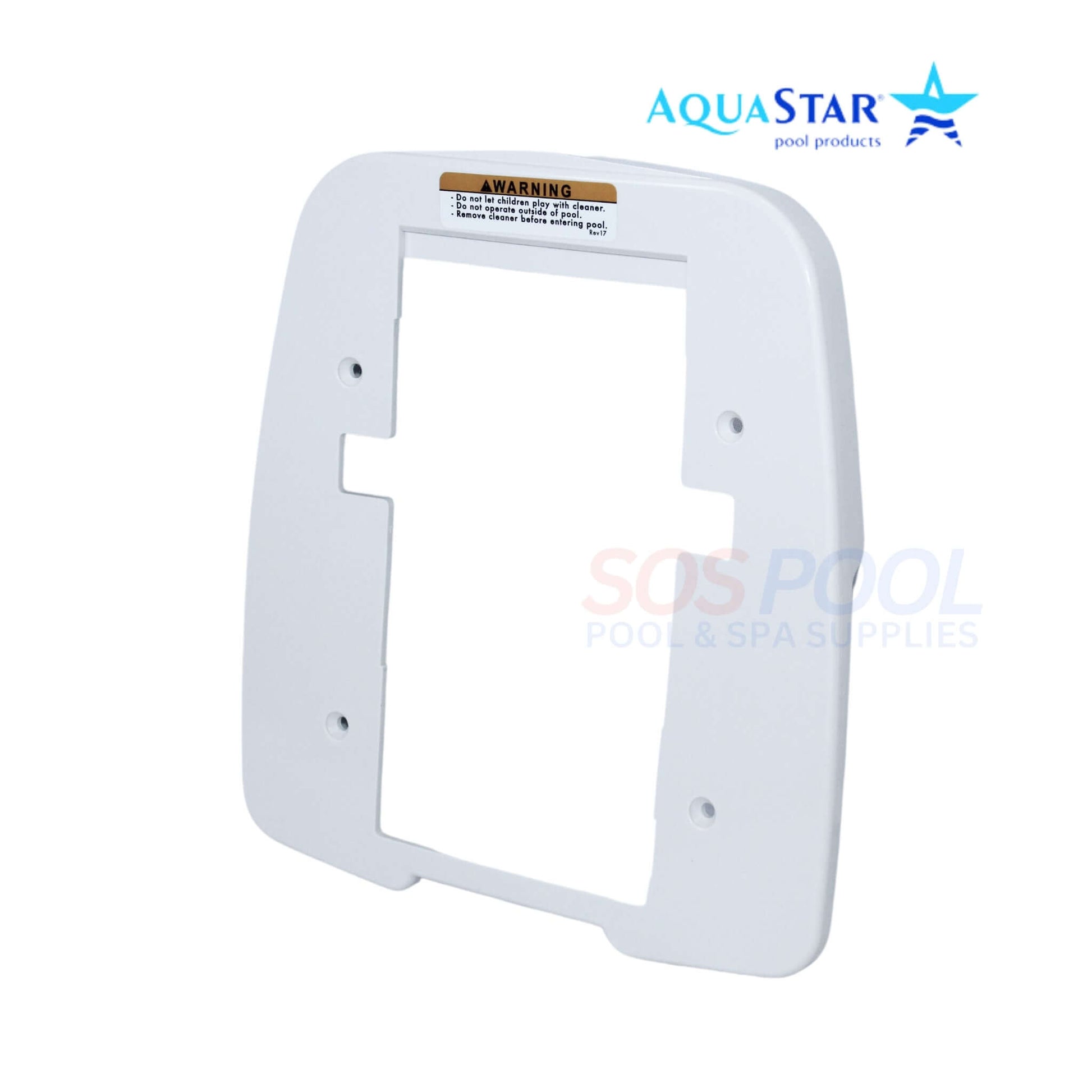 AquaStar bumper for Navigator and StarzTruck cleaners, white, durable. Compatible with Hayward AXV605WHP, HWN13801, SOS Pool.