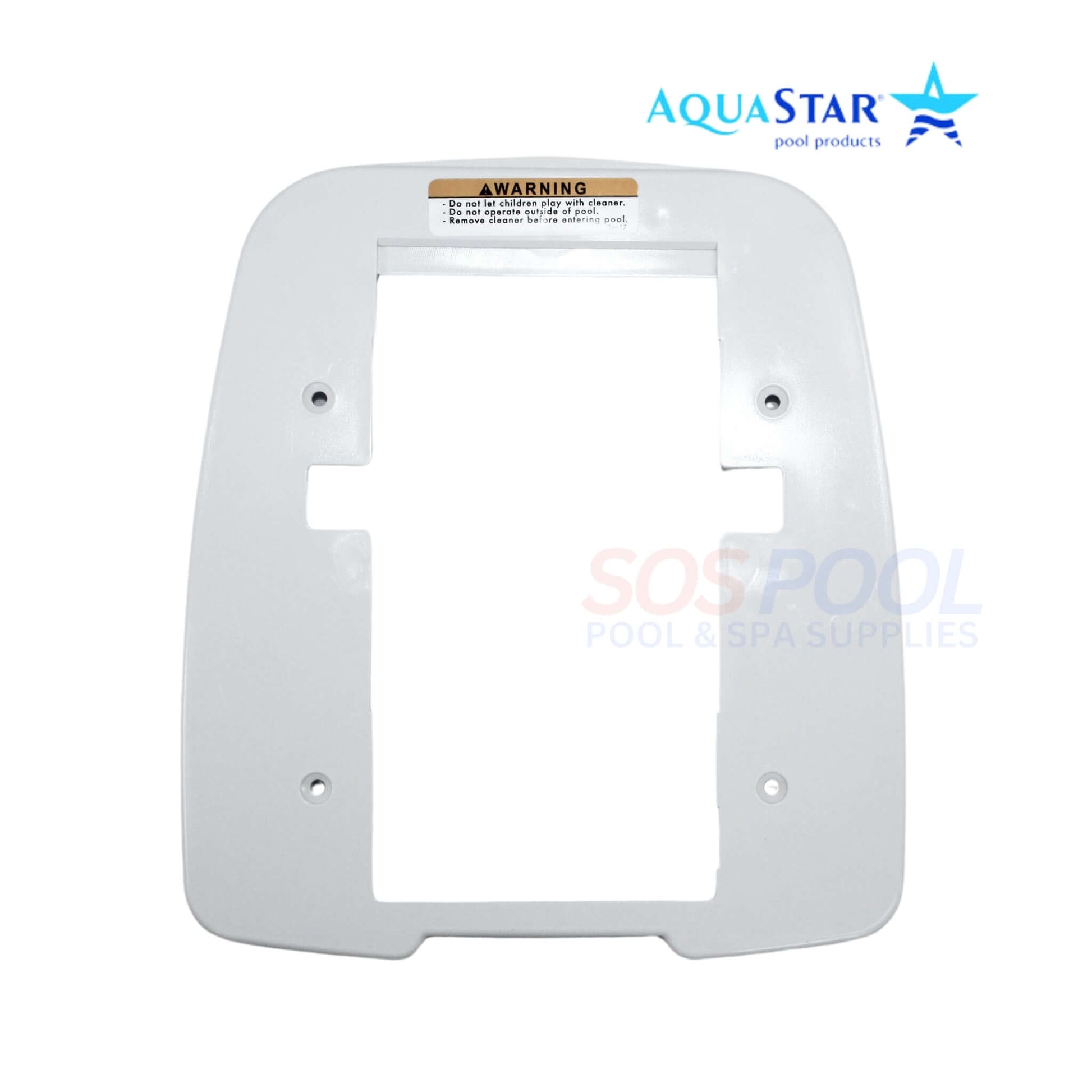 AquaStar bumper replacement for Hayward AXV605WHP, white, durable, for Navigator and StarzTruck cleaners, HWN13801, SOS Pool.