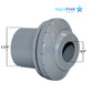 AquaStar Directional Eyeball Fitting | 1.5" MPT | 0.75" Eye | Gray | SL8203
