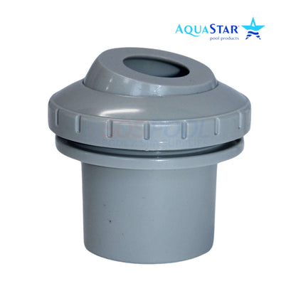 AquaStar Directional Eyeball Fitting | 1.5" MPT | 0.75" Eye | Gray | SL8203