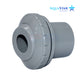 AquaStar Directional Eyeball Fitting | 1.5" MPT | 0.75" Eye | Gray | SL8203