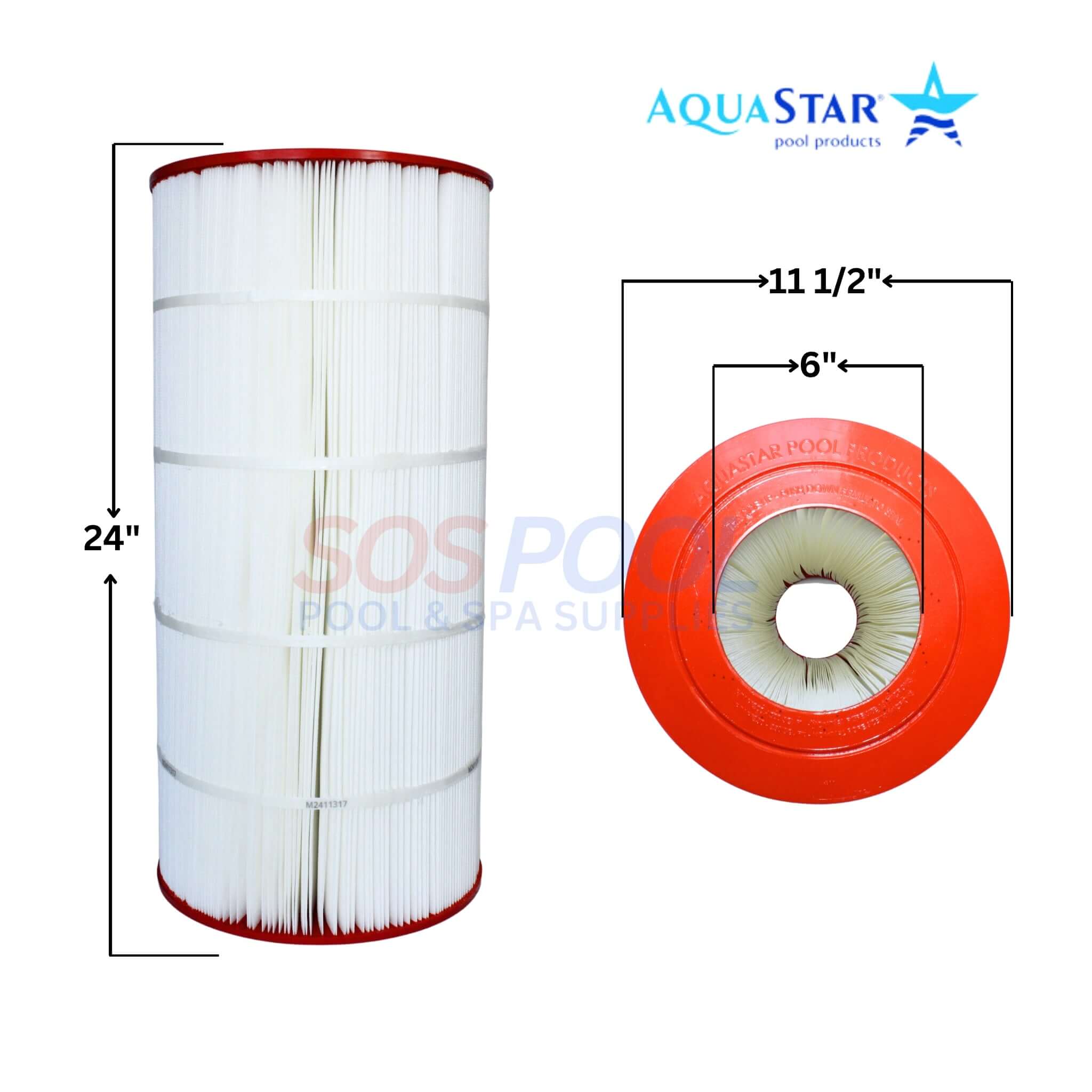 AquaStar Cartridge For PLF27000 Pipeline Filters | PF27000