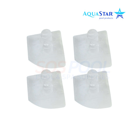 Aquastar Concrete Pod Shoes for Hayward Navigator Pool Vac Cleaners, 4 Pack - AXV414P | SOS Pool