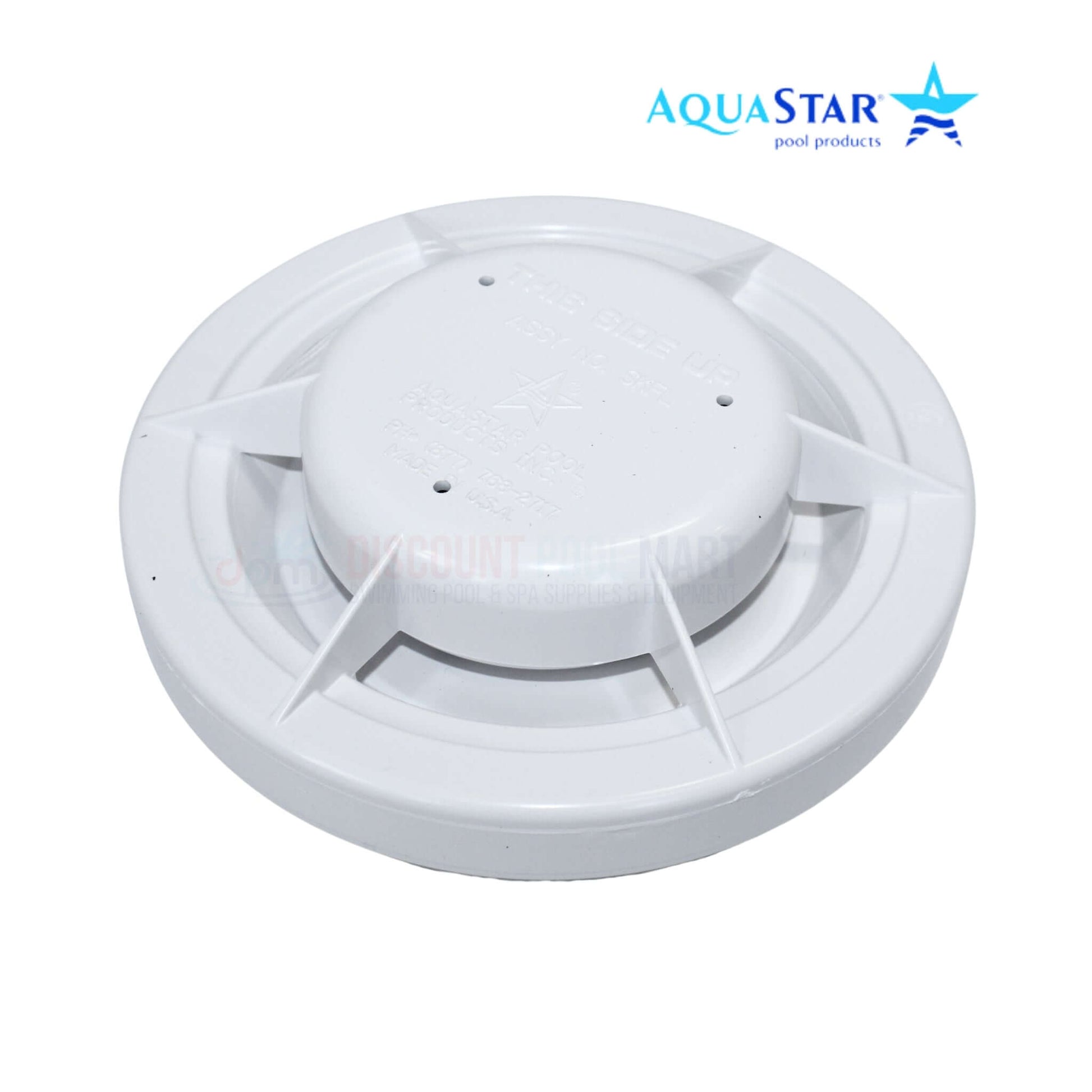 Aquastar Skimmer Float Assembly SKAFL in white, showcasing precision design for pool supplies and swimming pool parts, ideal for SOS Pool systems.