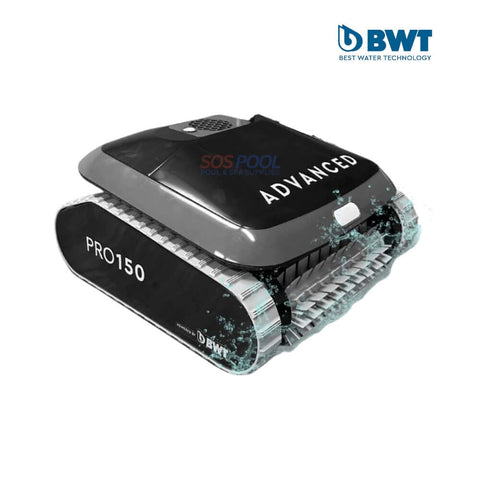 BWT Advanced Pro 150 Robotic Pool Cleaner, 53 Ft Cord, efficient for SOS Pool cleaning and maintenance.