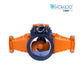 BWT Vektro XL Xtra Wide Rechargeable Pool Vacuum | EV104CBX front view, orange color, powerful suction, swimming pool parts.