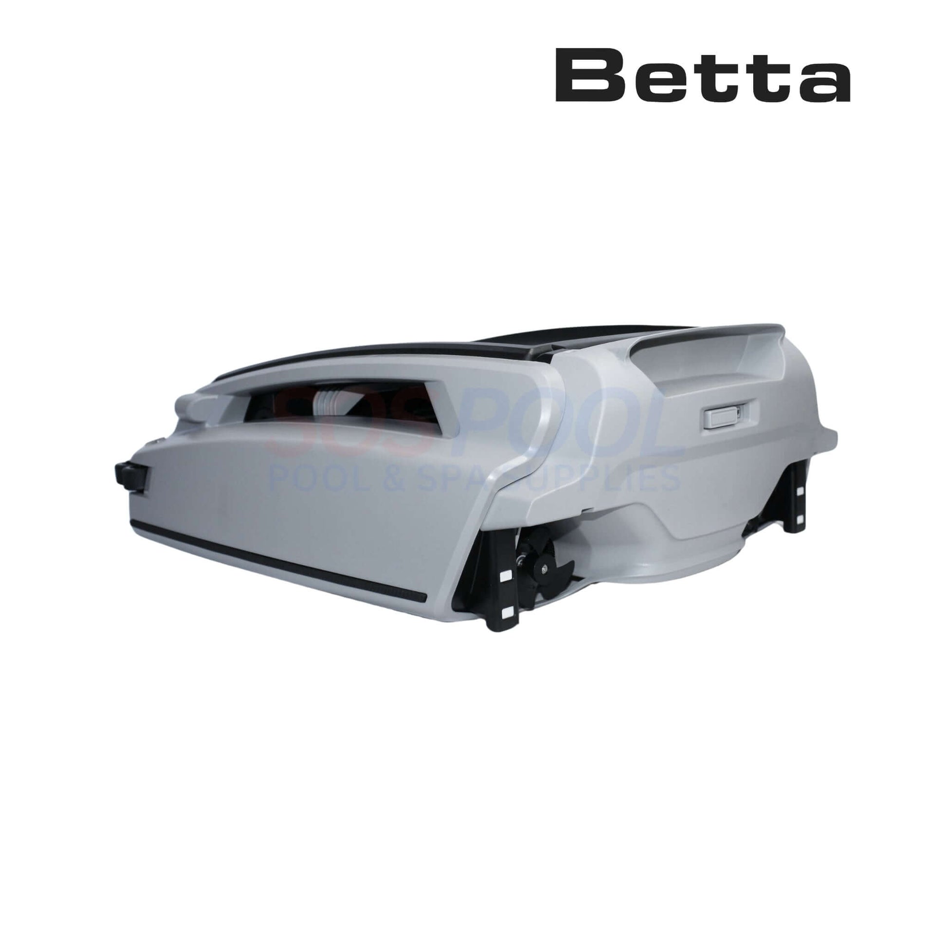 Betta SE Plus Solar-Powered Smart Robotic Pool Skimmer for SOS Pool cleaning, efficient and eco-friendly design.