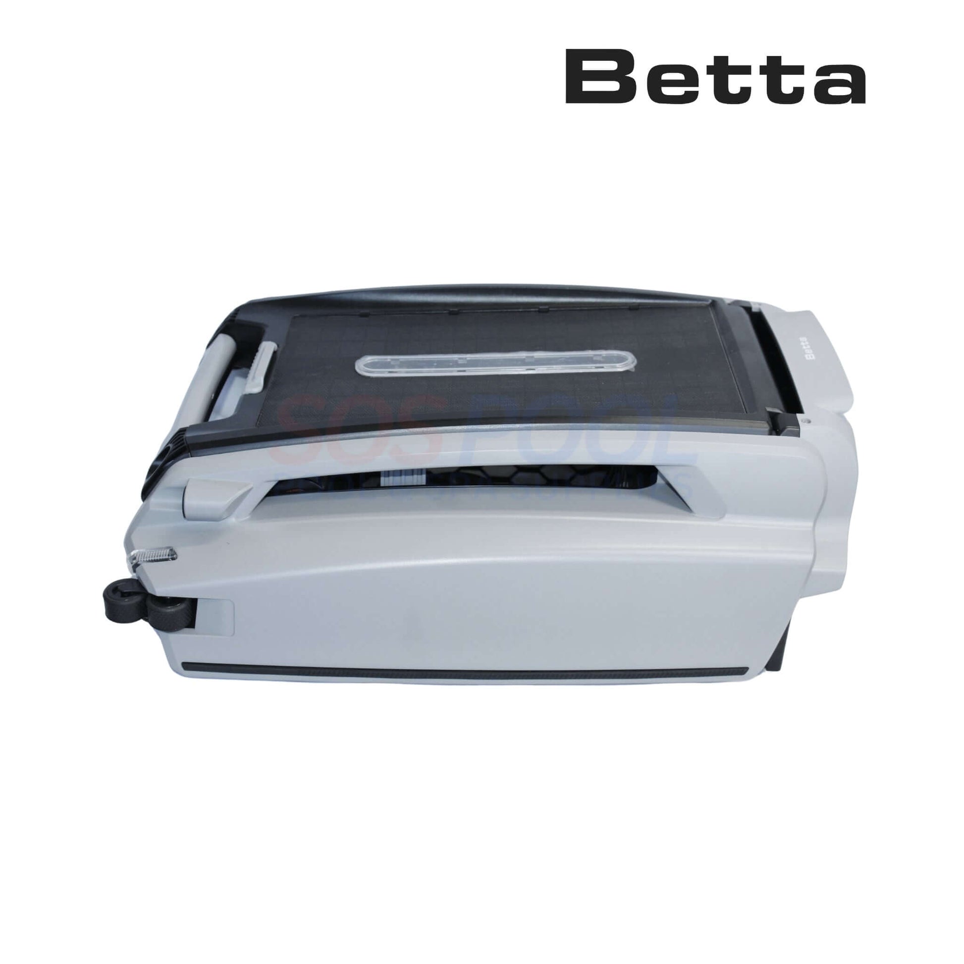 Betta SE Plus Solar Powered Smart Robotic Pool Skimmer for efficient SOS Pool cleaning, solar and AC charging options.