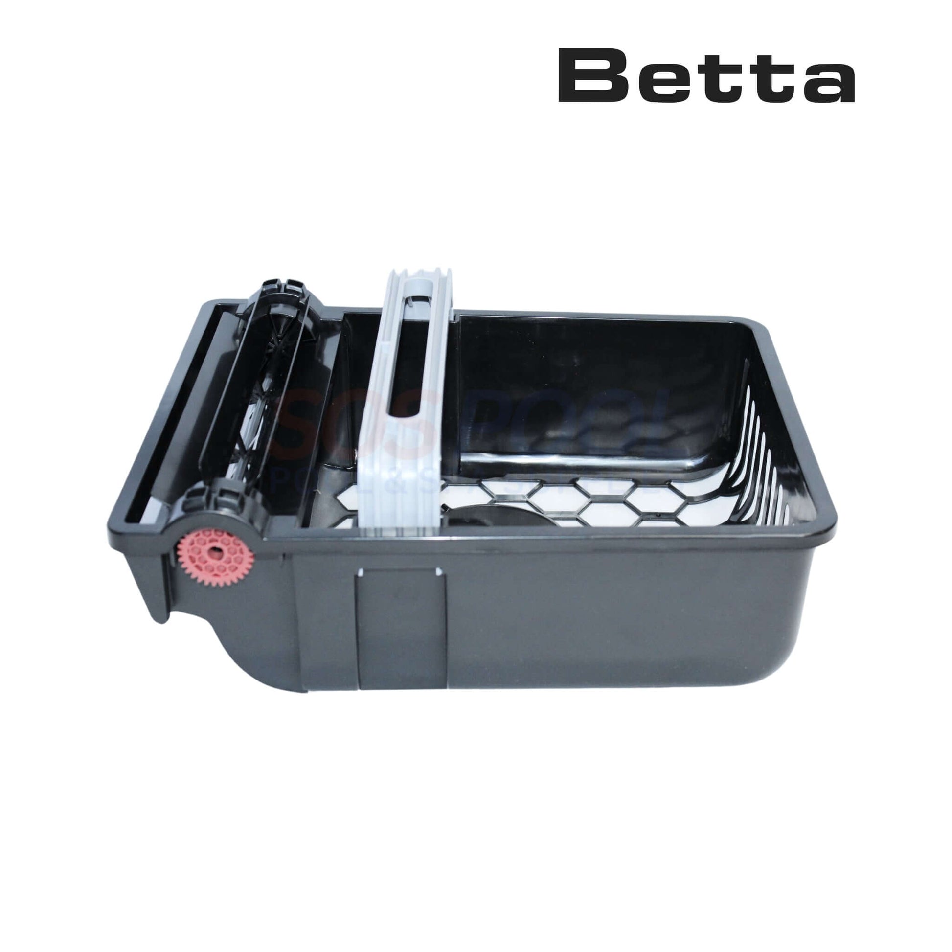 Betta SE Plus Solar-Powered Smart Robotic Pool Skimmer Basket for SOS Pool Cleaning.