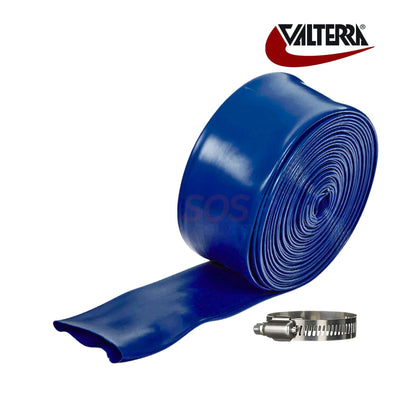 Blue Devil 100' Heavy Duty Backwash Hose With Clamp | 2" | B8257