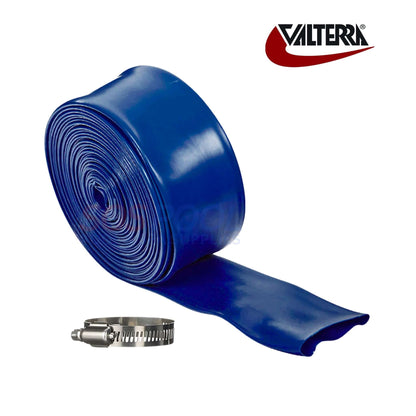 Blue Devil 200' Heavy Duty Backwash Hose With Clamp | 2" | B8202X