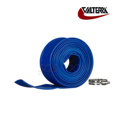 Blue Devil 50' Heavy Duty Backwash Hose With Clamp | 2" | B8258
