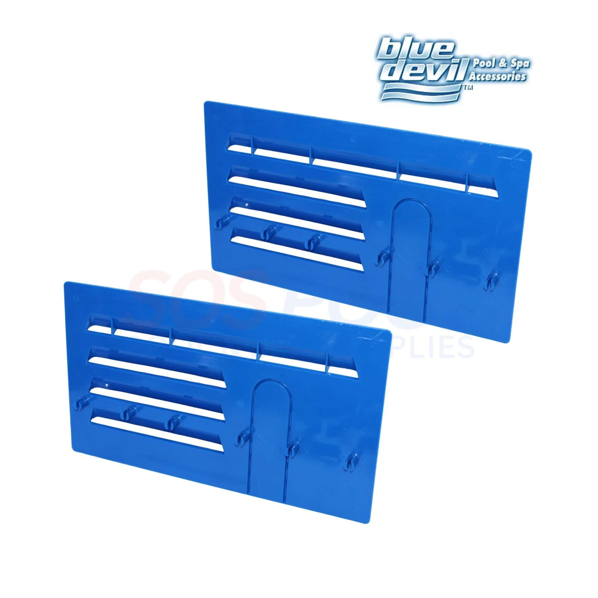 Blue Devil pool pump accessories in blue, designed for optimal performance by SOS Pool. Durable and effective.