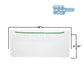 Blue Devil Skimmer Weir Gate 8 inches B8508 for effective debris trapping in swimming pools from SOS Pool.