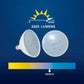 Blue Square Cool White LED Pool Light Bulk | 35W | 120V | VLB3501-WT