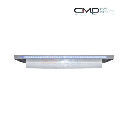 CMP Brilliant Wonders 24" LED Waterfall | 25677-230-000 showing LED strip design for pools with SOS Pool branding.