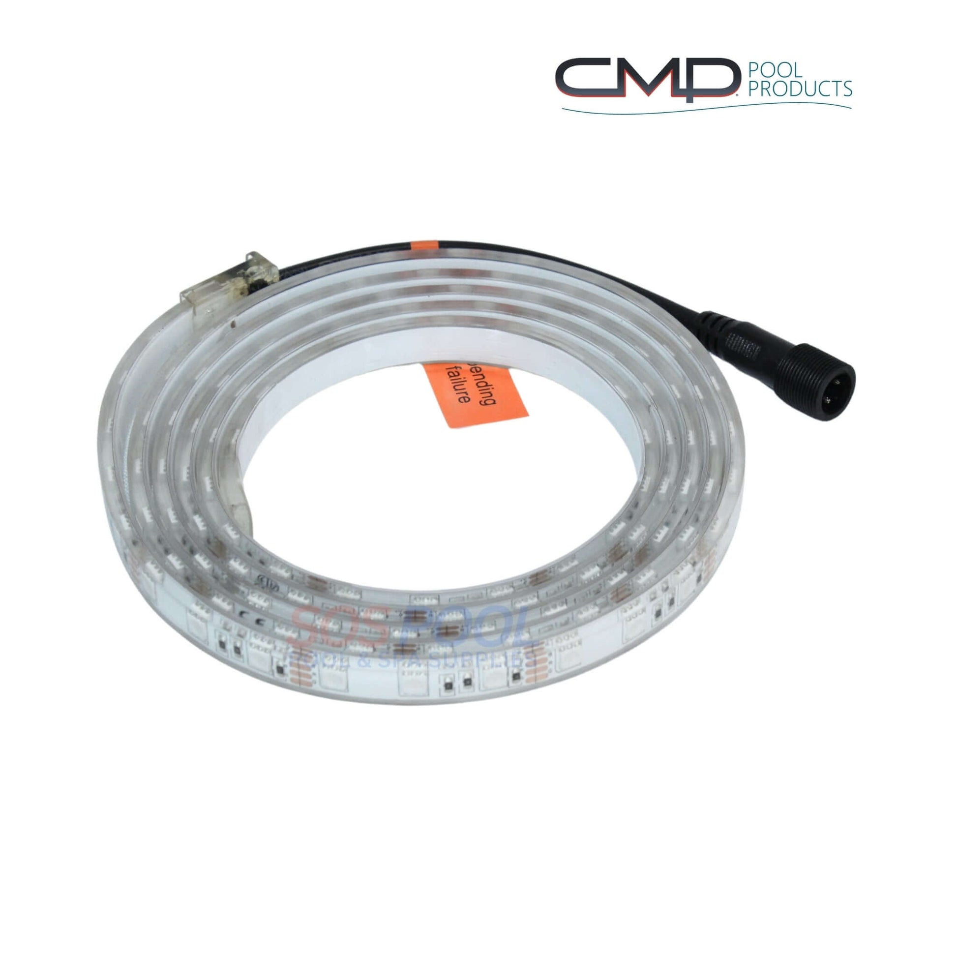 CMP Brilliant Wonders 36" LED Waterfall Light Strip | 25677-330-950, clear light strip with connector for pool lighting replacement.