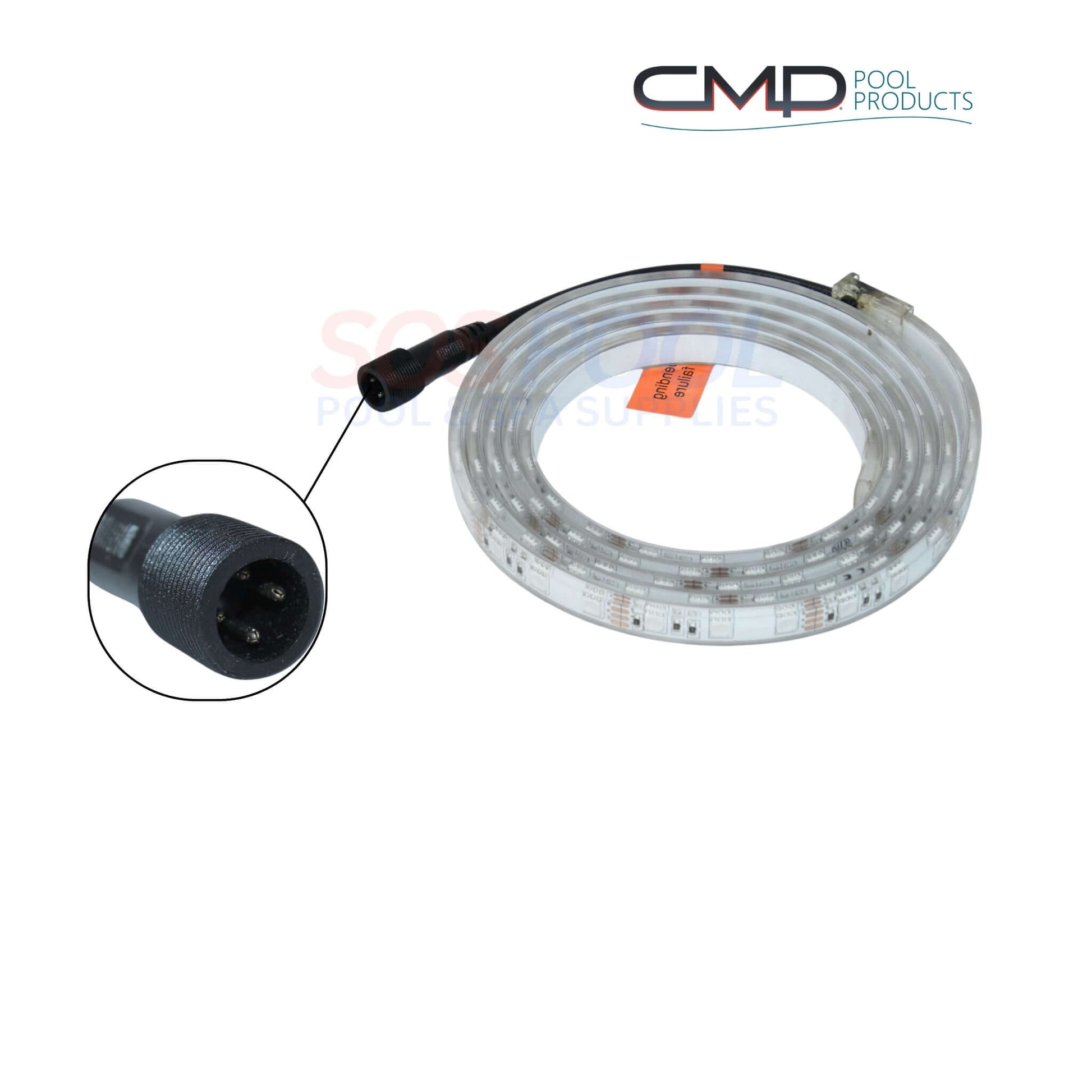 CMP Brilliant Wonders 72" LED Waterfall Light Strip with connector for SOS Pool, SKU 25677-630-950.