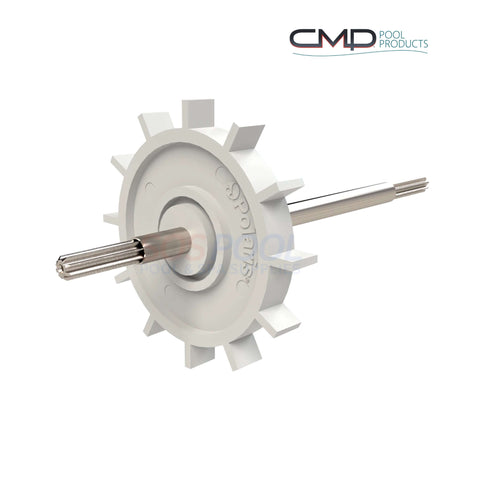 CMP Drive Shaft Assembly for Polaris Vac-Sweep 180 & 280 cleaners. Essential part for efficient pool cleaning. SOS Pool.