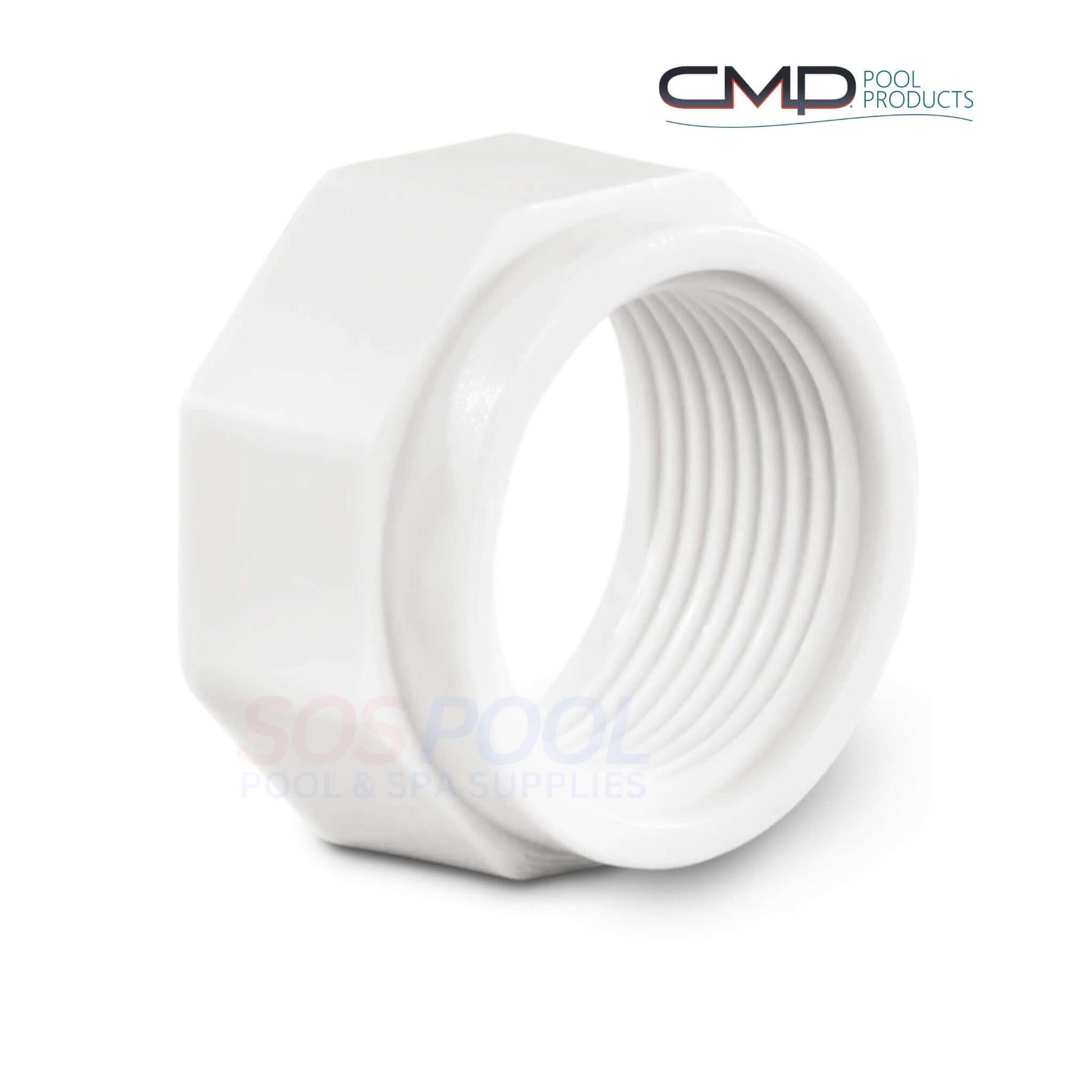 CMP Feed Hose Nut for Polaris Cleaners, compatible with models 180, 280, 380 from SOS Pool - durable, leak-free.
