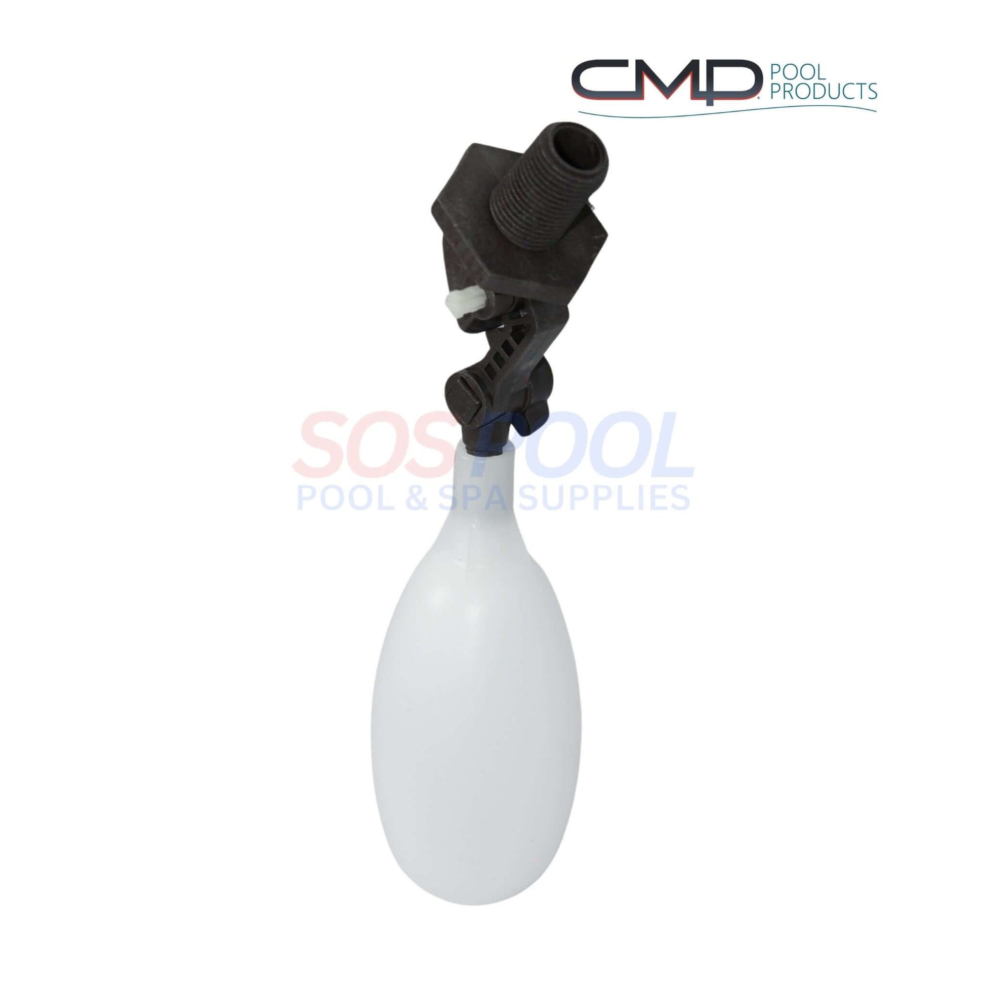 CMP Float Valve 25504-000-100 for water levelers with 3/8" MPT connection. SOS Pool products for precise water levels.