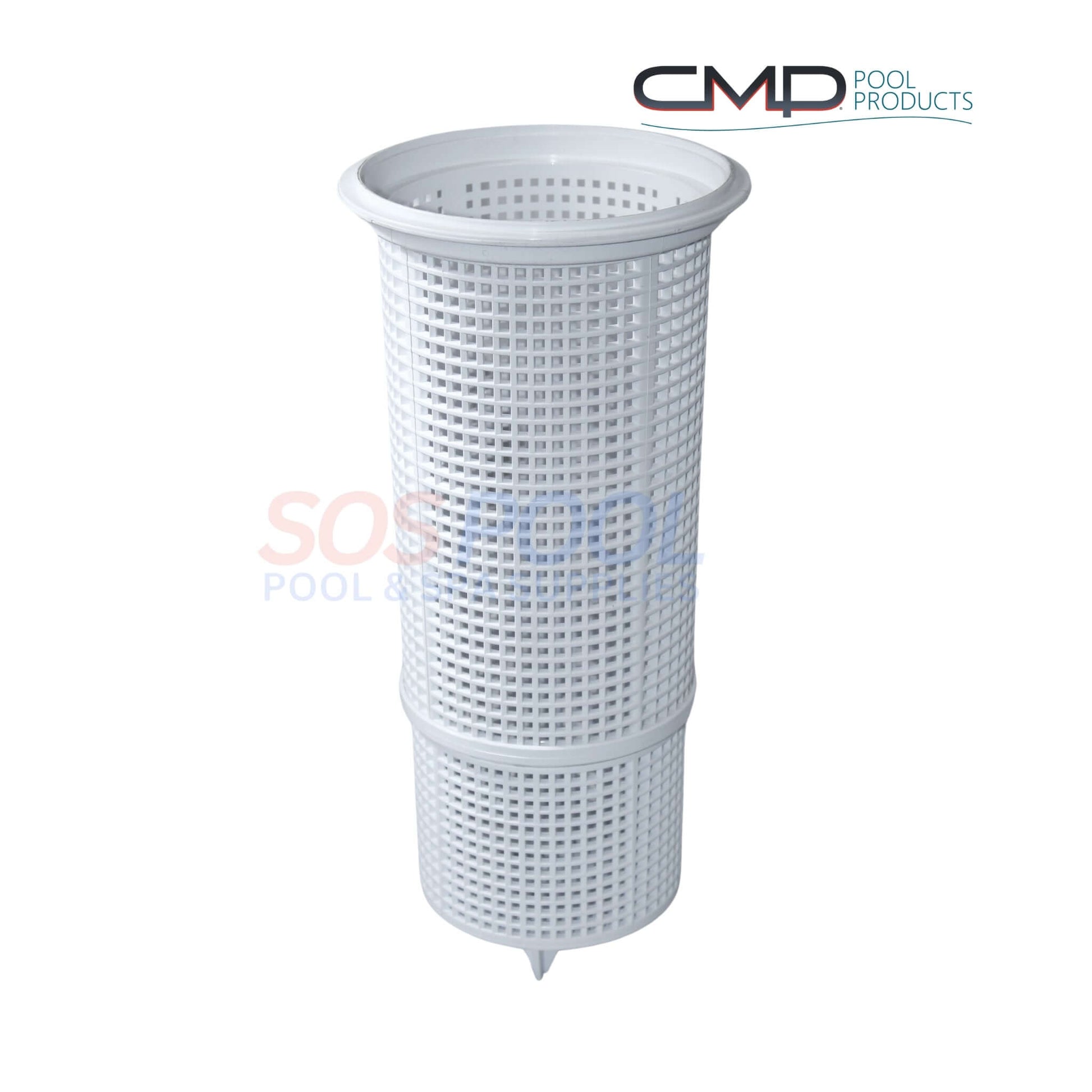 CMP Heavy Duty Basket for Rainbow 186 Leaf Trap, 6.125"x13.5", SOS Pool for effective debris collection.
