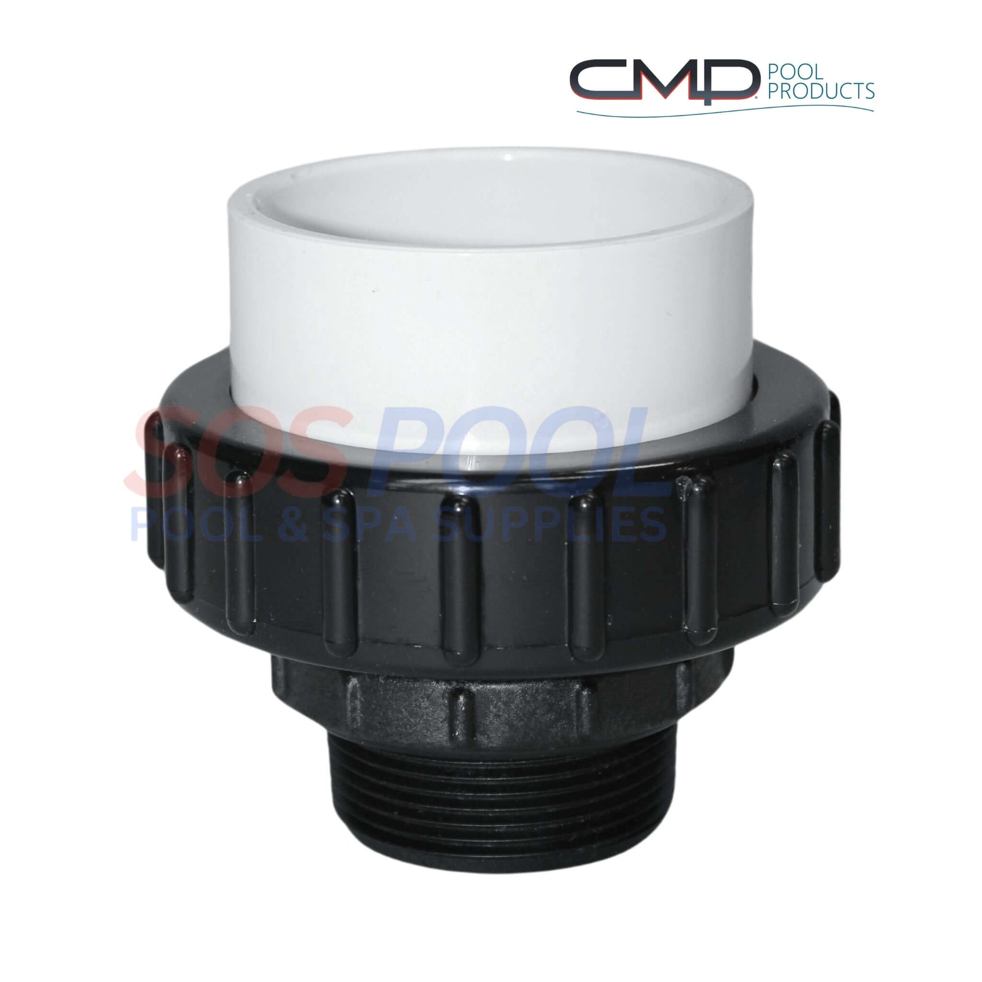 CMP Hi Temp PVC Threaded Union 1.5" x 2" 21063-160-000 for SOS Pool & Spa Applications.