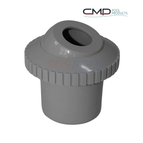 CMP Insert Inlet Eyeball Fitting 3/4 inch in dark gray, SKU 25551-307-000 for pool wall inlets | SOS Pool