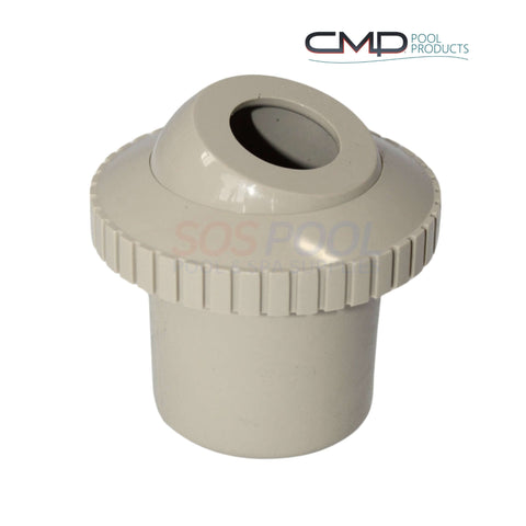 CMP Insert Inlet Eyeball Fitting, 3/4 inch, tan, pool wall inlet, SKU 25551-309-000, SOS Pool.