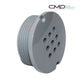 CMP MIP Pool Bubbler 1.5 inch grey 25503-001-000, designed for SOS Pool installation, flush-fitting water feature.