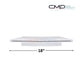 CMP Natural Wonders 18" x 6" Lip White Waterfall | 25577-180-000, 18-inch white waterfall for pools, SOS pool supplies.
