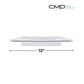 CMP Natural Wonders 72" x 6" Lip White Waterfall | 25577-630-000, 72" white waterfall for pools and spas from SOS Pool.