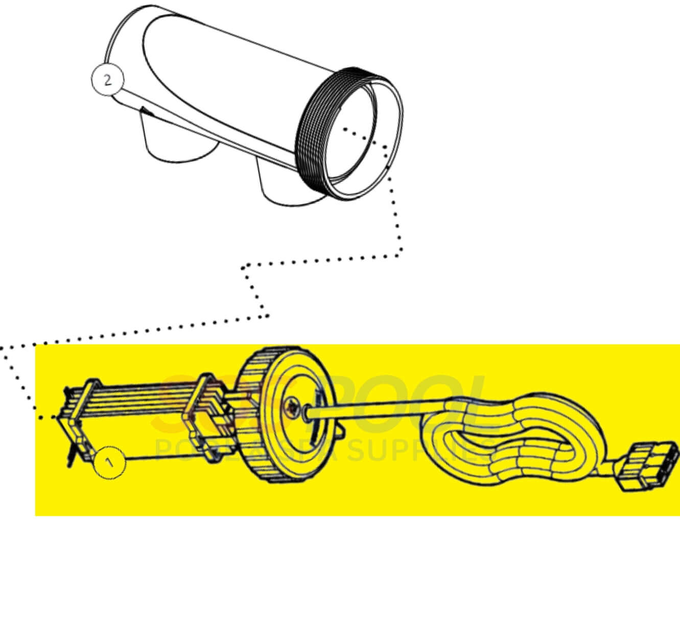 CMP Salt Cell For Powerclean Ultra 540 | 40K | 52000-240-110