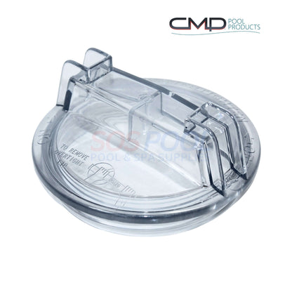 CMP Pump Lid for Pentair Max-E-Glas and Dura-Glas, 6-3/4 inches clear replacement lid from SOS Pool.