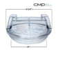 CMP Pump Lid for Pentair Max-E-Glas & Dura-Glas | Clear Replacement Lid | SOS Pool | 6-3/4 inch diameter | C3-139P1 | 25304-000-020