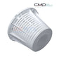 CMP Skimmer Basket for Pentair Admiral S20, 8.375" top, ideal for SOS Pool maintenance.