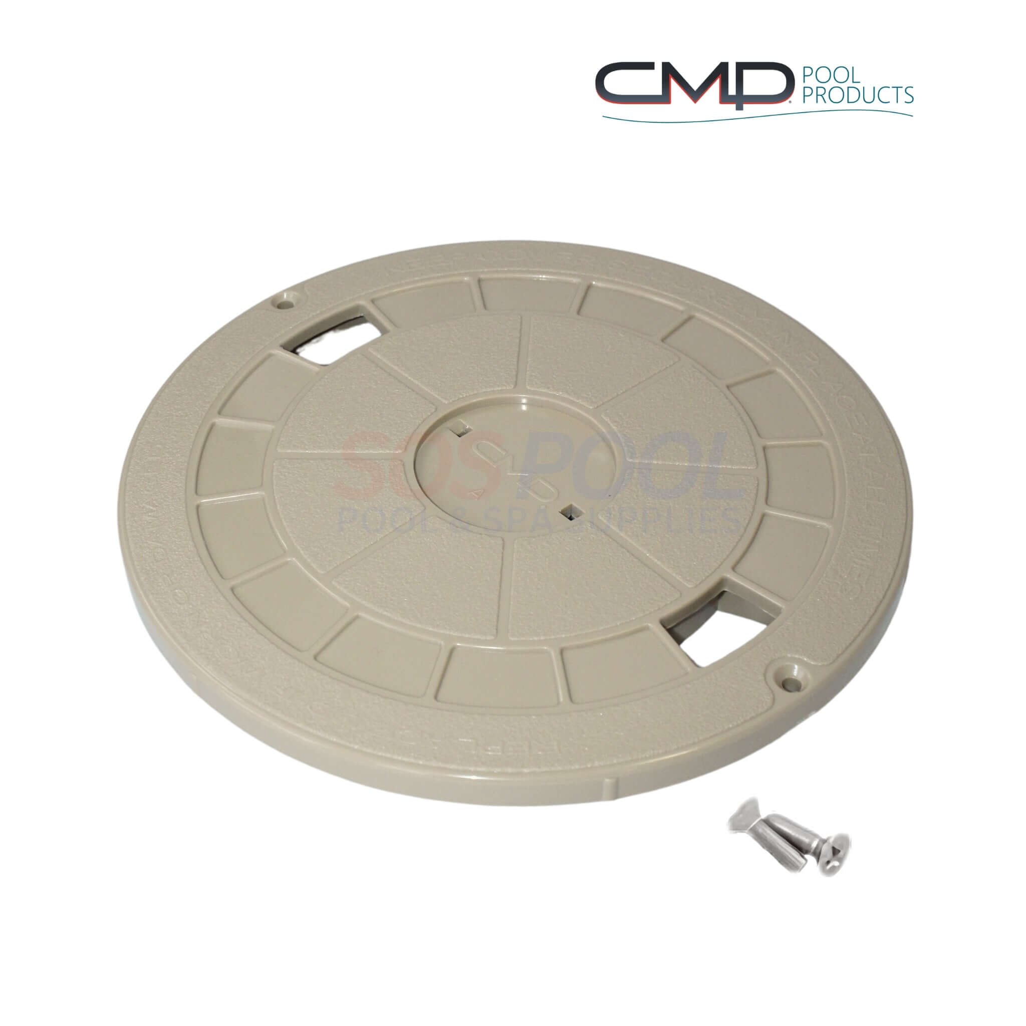 Cmp Riser Lids CMP Skimmer Lid For Pentair Admiral S20 | Tan | 85007430 | 25544-509-0