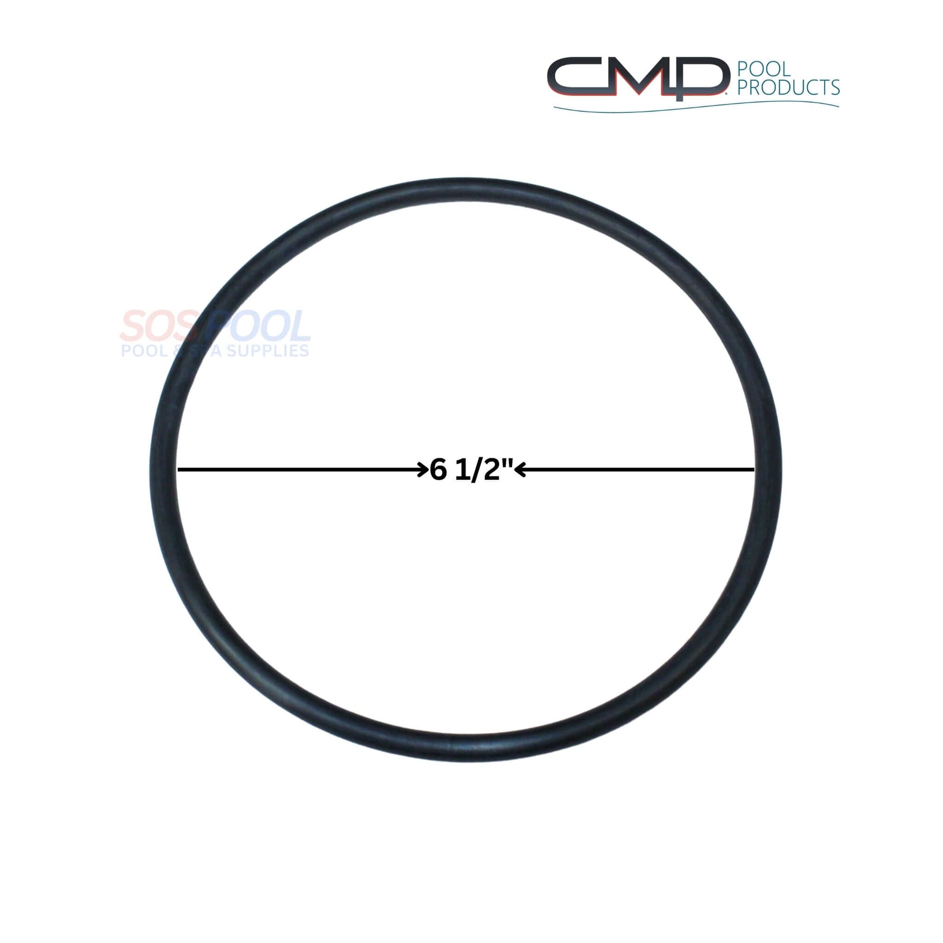 CMP Strainer Cover Lid O-Ring for Pentair Challenger Pumps | SOS Pool Supplies | 6 1/2" diameter