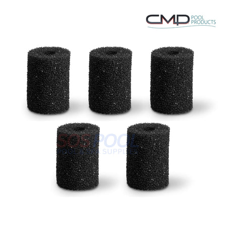 CMP Sweep Hose Scrubber 5 Pack for Polaris Cleaners, Black, 9-100-3105, 25563-300-500, SOS Pool.
