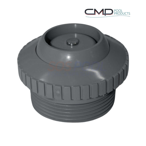 CMP Eyeball Return Fitting Check Valve 1.5 inch Dark Gray 25552-507-000 for SOS Pool water circulation.
