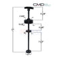CMP Piston Assembly For Pentair Push Pull Slide Valves | 51013811 | 25831-130-100
