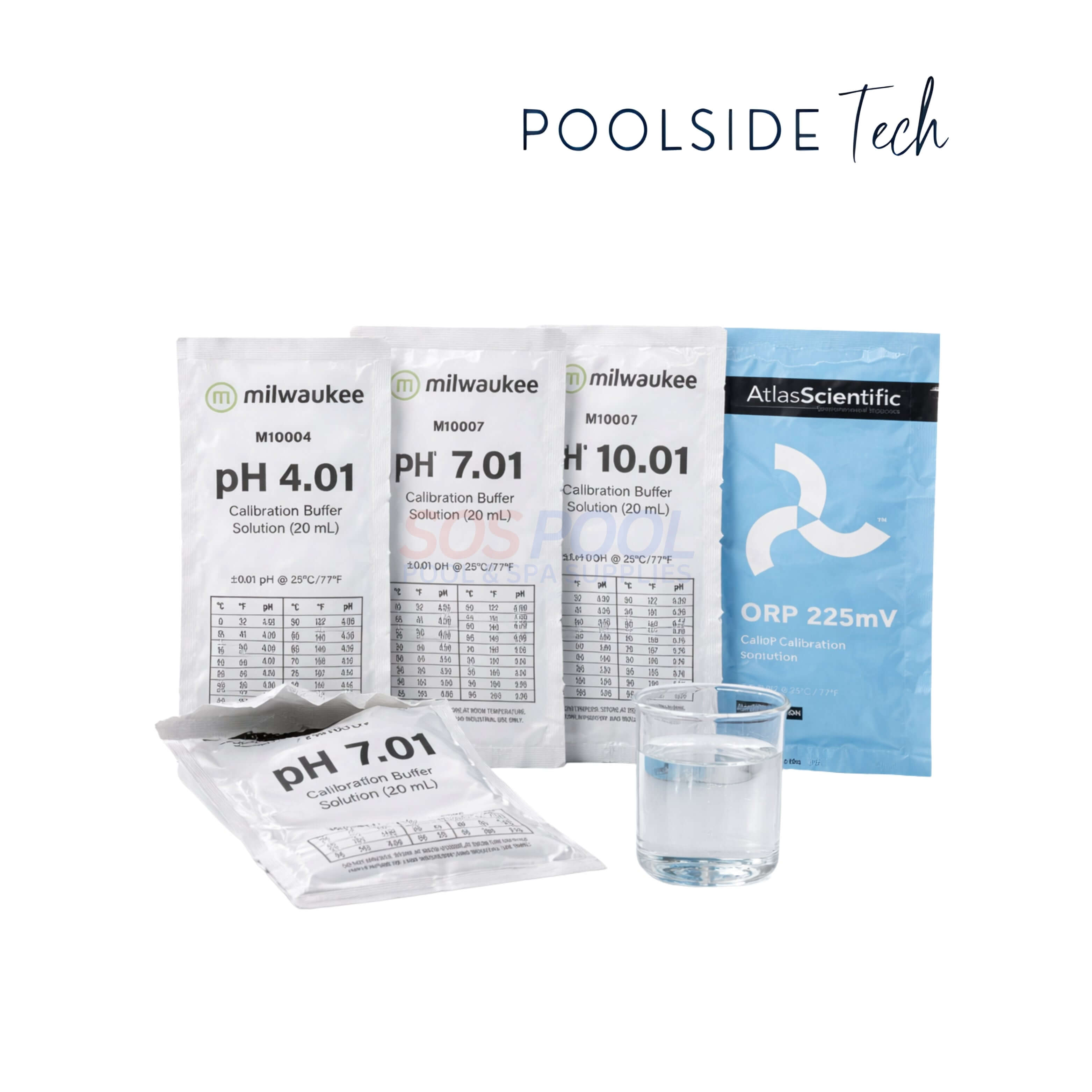 Poolside Tech Calibration Fluid Kit | ATT-CFK