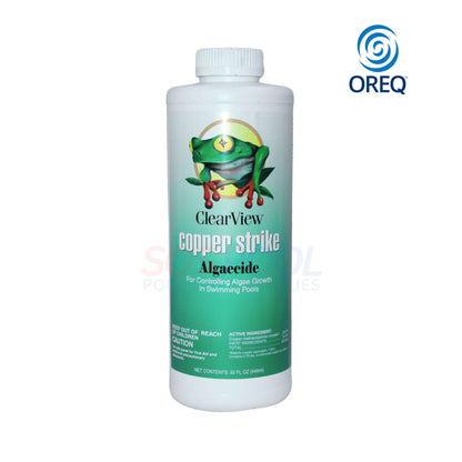 ClearView Copper Strike Concentrated Algaecide | 32 oz | CVLCSQT12