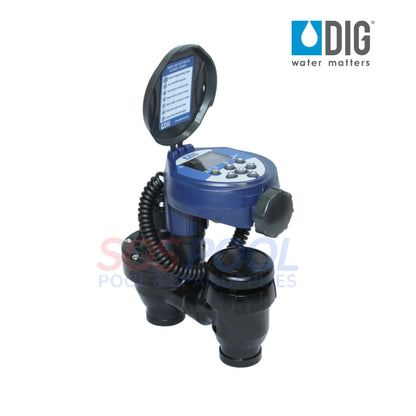DIG RBC8000 Single Station Anti-Siphon Timer Valve for efficient irrigation at SOS Pool.