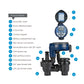 DIG RBC8000 Single Station Anti-Siphon Timer Valve features LCD screen, keypad, removable timer, and flow control for SOS Pool irrigation.