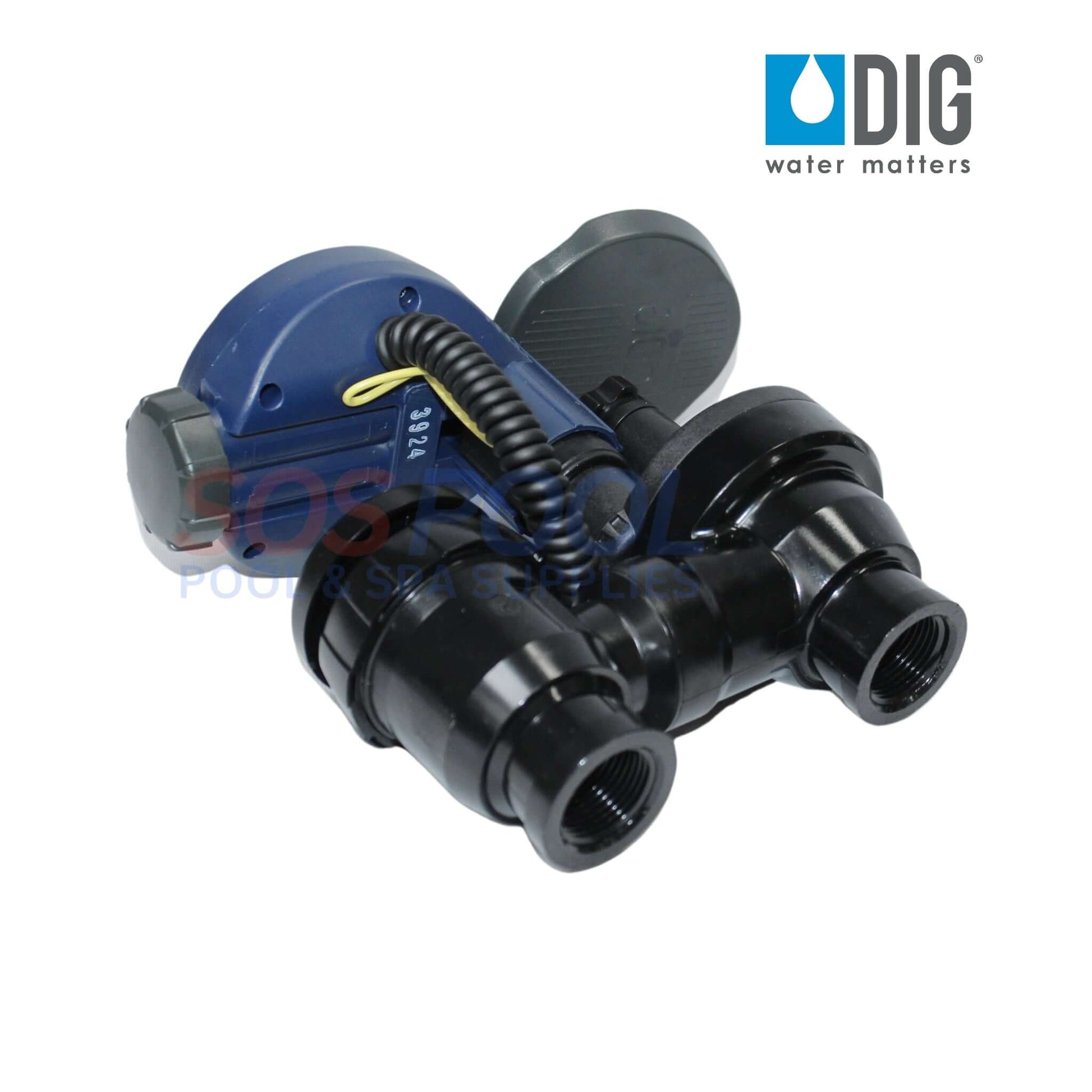 DIG RBC8000 single station anti-siphon irrigation timer valve, perfect for SOS Pool applications.