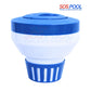 DPM 3" Tablet Floater in blue and white, holds 4 chlorine tablets, model CL330DPM for pools and spas from SOS Pool.