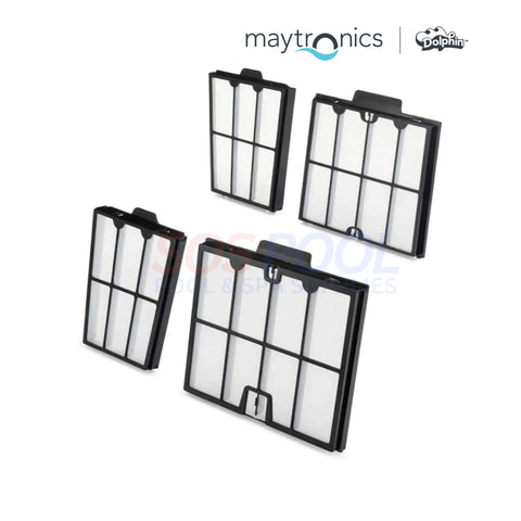 Dolphin Pool Cleaner Replacement Filters 4 Pack by Maytronics | Fine Filter Panels | Enhance SOS Pool cleaning efficiency
