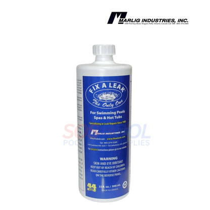 Marlig Fix-A-Leak Pool and Spa Leak Sealant | 32oz | FAL32